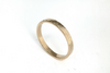 Perfectly Puddled: 14k Narrow Textured Band, Sizes 8-11