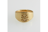 Tree of Life: 14k Gold Ring, Sizes 4.5-7.5