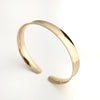 Channel: Gold Anticlastic Bracelet Medium