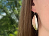 Feather: Sterling Silver Earrings Large