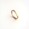 Perfectly Puddled: 14k Narrow Textured Band, Sizes 8-11