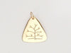 Tree of Life Pendant in 14k Yellow Gold Large