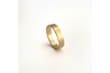 Perfectly Puddled: 14k Medium Textured Band, Sizes 8-11