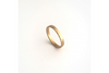 Perfectly Puddled: 14k Narrow Textured Band, Sizes 8-11