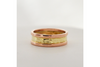 River with Banks: 14k Two-Toned Ring, Sizes 4.5-7.5