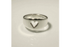 Queen of Hearts: Sterling Silver Ring Size 4.5-7.5