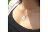 Evergreen Couple and Star: Sterling Silver Pendant