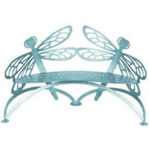 Dragonfly Bench by Cricket Forge Metal Works