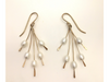 Spray of Pearl: 14k Gold Earrings