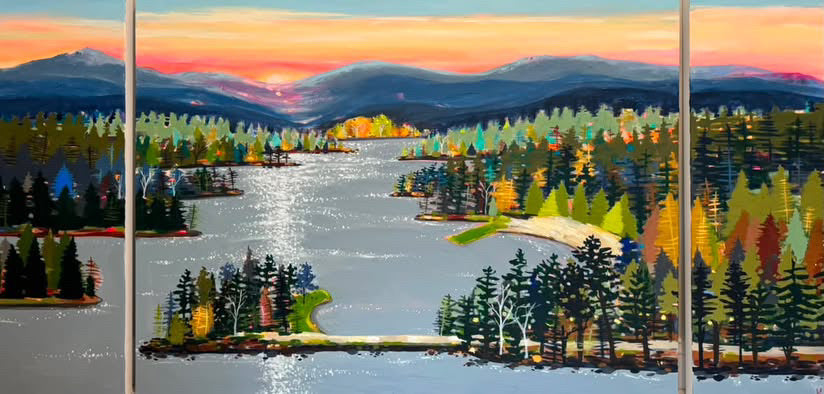 Summertime in Maine by Rebecca Klementovich
