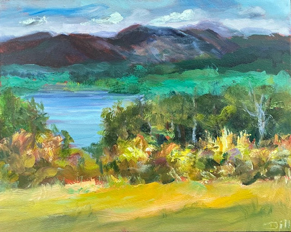 Morning Light on the Presidential Range by Kristen Dill