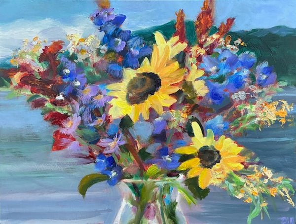 Foggy Morning Bouquet by Kristen Dill