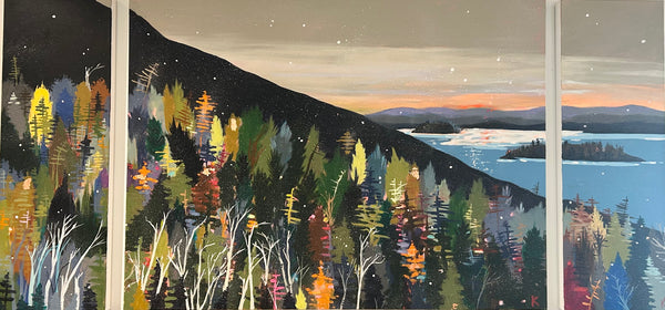 Walking in the Pines and Mountains by Rebecca Klementovich