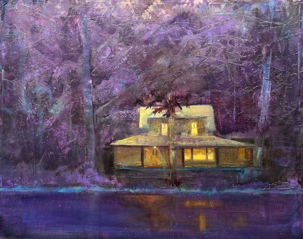 Night Cabin by Jeanne Ouellette