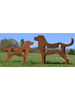 4ft American Dog- Dale Rodgers Sculpture