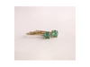 Spring Green: Maine Green Tourmaline 14k Yellow Gold Lever Back Earrings