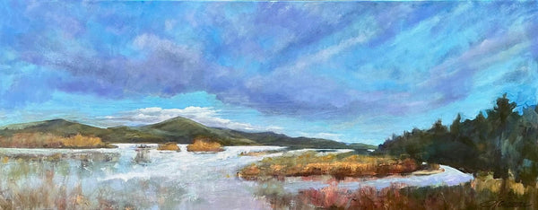Kearsarge Across from Westin Pond by Jeanne Ouellette