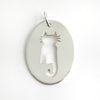 Cat: Sterling Silver Pendant