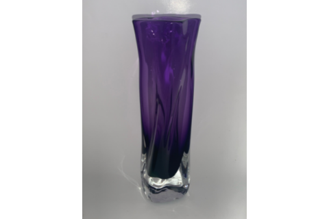 Hyacinth Twister Small Glass Vase by Zug Glass