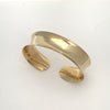 Channel: Gold Anticlastic Bracelet Extra Wide