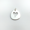 My Valentine: Sterling Silver Heart Pendant