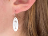 Palm Tree: Sterling Silver Earrings