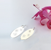 Snowflakes: Sterling Silver Earrings