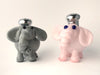 Elephant: Salt & Pepper Shaker Set by Lucky Duck Glass