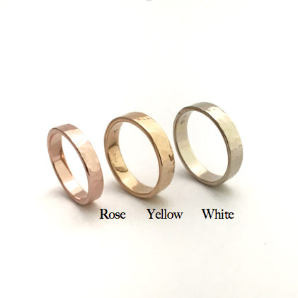 Classic Round: Simple and Elegant, 14k Skinny Band, Sizes 8-11