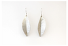 Feather: Sterling Silver Earrings Large
