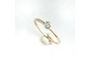 Spark: Diamond Stacking Ring in 14k Yellow Gold