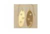 Heart Trio Cut Out Earrings in 14k Yellow Gold