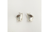 Ruffle: Sterling Silver Earring Small