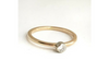 Firelight: Diamond Stacking Ring in 14k Yellow Gold