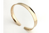 Channel: Gold Anticlastic Bracelet Medium