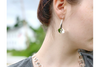 Peony Petal: Sterling Silver Earrings