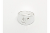 Pine Tree and Star: Sterling Silver Ring