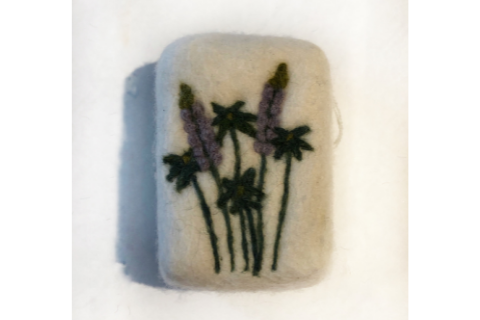 Felted Soap: Lavender