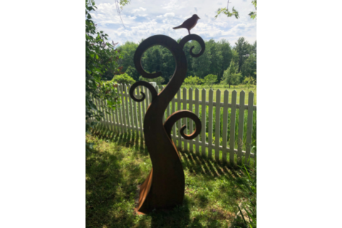 Swirl Bird- Dale Rodgers Sculpture