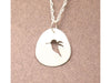 Hummingbird: Sterling Silver Pendant
