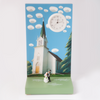 Small Church Wedding Clock by Pascale Judet