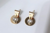 Ice Cold: Morganite 14k Yellow Gold Earrings