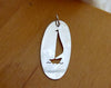 Sailboat: Sterling Silver Pendant