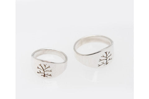 Tree of Life: Women's  Sterling Silver Ring